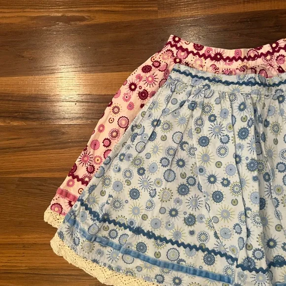 Size 10 Hanna Andersson floral skirt bundle - Picture 4 of 4